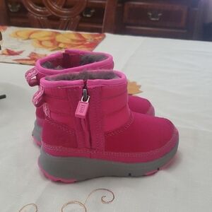 UGG Kids Pink Boots